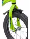 Велосипед детский NOVATRACK Lumen 14 (зеленый/черный, 2019) фото 2